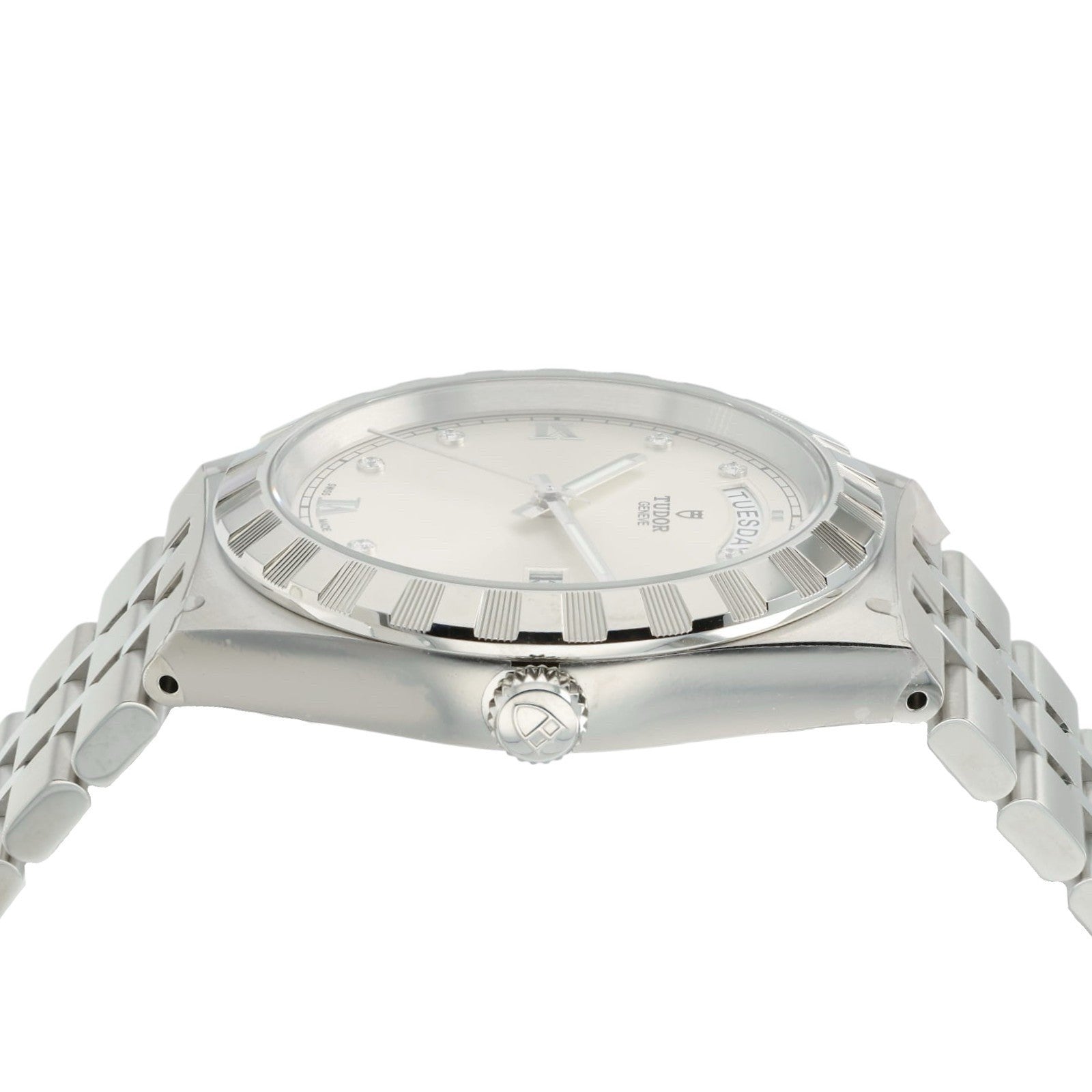 NEW 2023 Tudor Royal Silver Dial Stainless Steel 41mm Automatic Mens Watch 28600