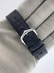 Cartier Tank Must Steel Black Dial 25mm Quartz Movement Unisex Watch WSTA0072