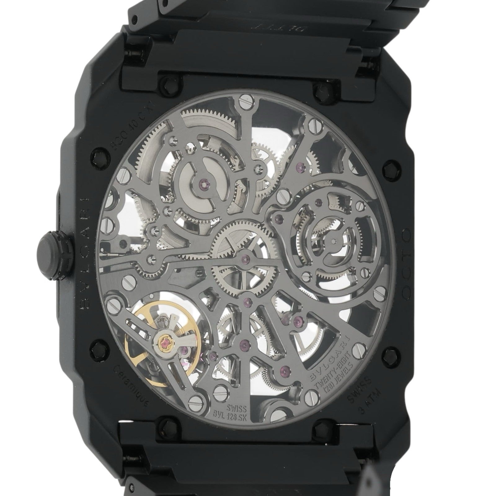 Bvlgari Octo Finissimo Titanium & Ceramic Skeleton Dial 40mm Manual BGO40CXT