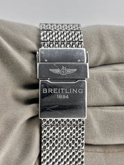 BREITLING Transocean A41310 Chronograph Date Automatic Men's Watch With Box