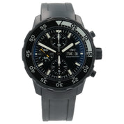 IWC Aquatimer Stainless Steel Black Dial 44mm Automatic Men’s Watch IW376705