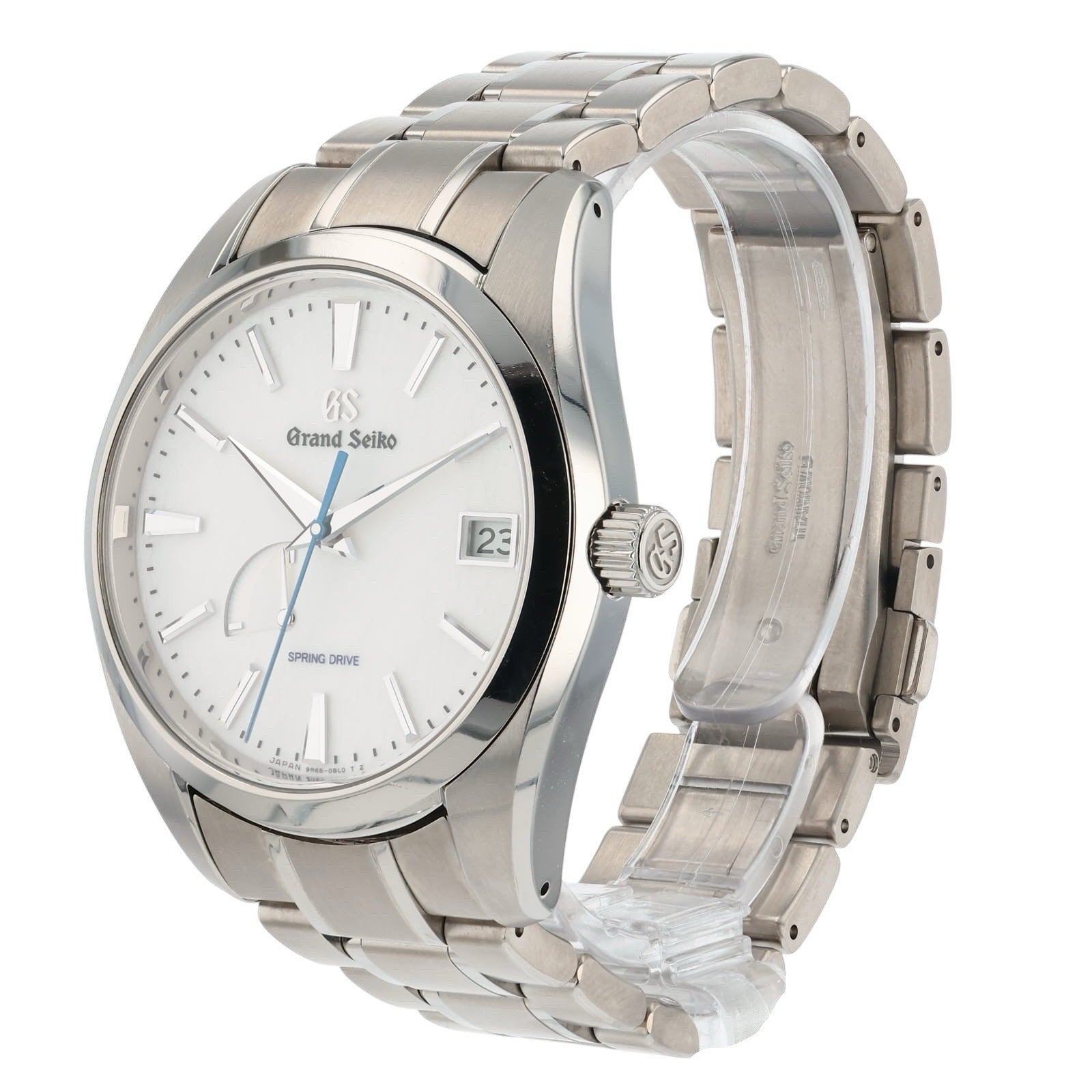 Grand Seiko Heritage Snowflake Titanium White Dial 41mm Automatic Mens SBGA211