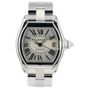 Cartier Roadster Silver Dial Stainless Steel 38mm Automatic Men’s Watch W62025V3