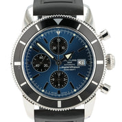 Breitling Superocean Heritage Blue Dial Steel 46mm Automatic Mens Watch A13320
