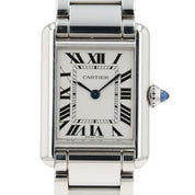 Cartier Tank Must de Cartier Silver Dial Stainless Steel 29.5mm Quartz WSTA0107
