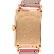 Franck Muller Long Island 18k Rose Gold Ivory Dial 26mm Women's Watch 952 QZ