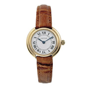 Cartier Paris Vendome 18k Yellow Gold 26mm Silver Dial Manual Wind Women’s 6708