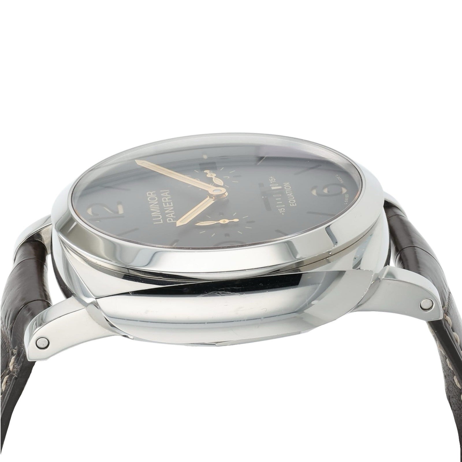 Panerai Luminor Equation of Time Black Dial 47mm Manual Wind Mens Watch PAM00601