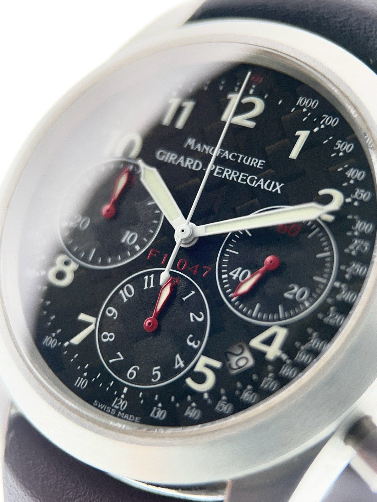 Girard Perregaux Ferrai Aluminum Black Dial 40mm Automatic Men's Watch 4955