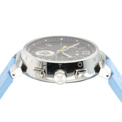 Louis Vuitton Tambour Lovely Cup Black Dial Steel 39mm Quartz Mens Watch Q11BG