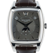 Patek Philippe Gondolo 18k White Gold Grey Dial 38mm Automatic Men’s 5135G-010