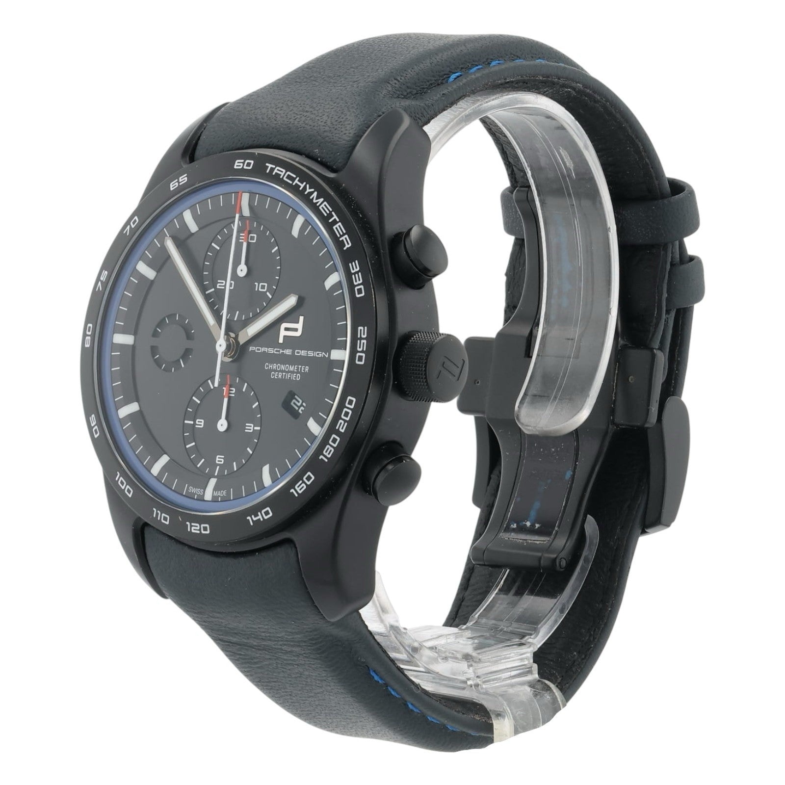 Porsche Design Chronotimer Black Dial Titanium 42mm Automatic Men’s 6014.0001