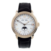Blancpain Leman 18k Rose Gold White Dial 38mm Automatic Men's Watch 3563A