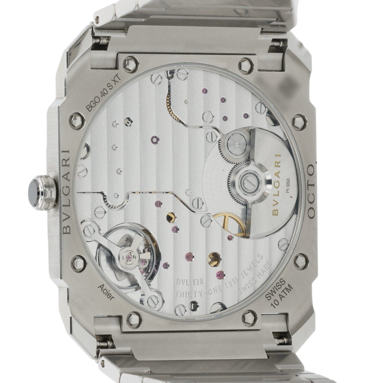 Bvlgari Octo Finissemo Salmon Dial Stainless Steel 40mm Automatic Mens 103856