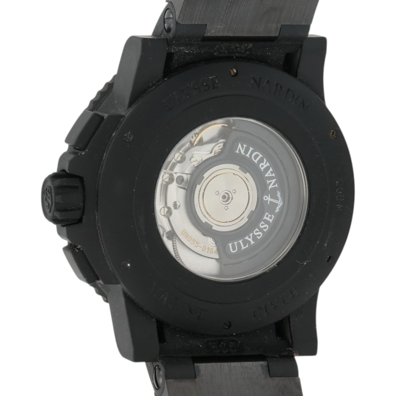 Ulysse Nardin Chronograph Black Dial Steel 46mm Automatic Men’s Watch 353-90
