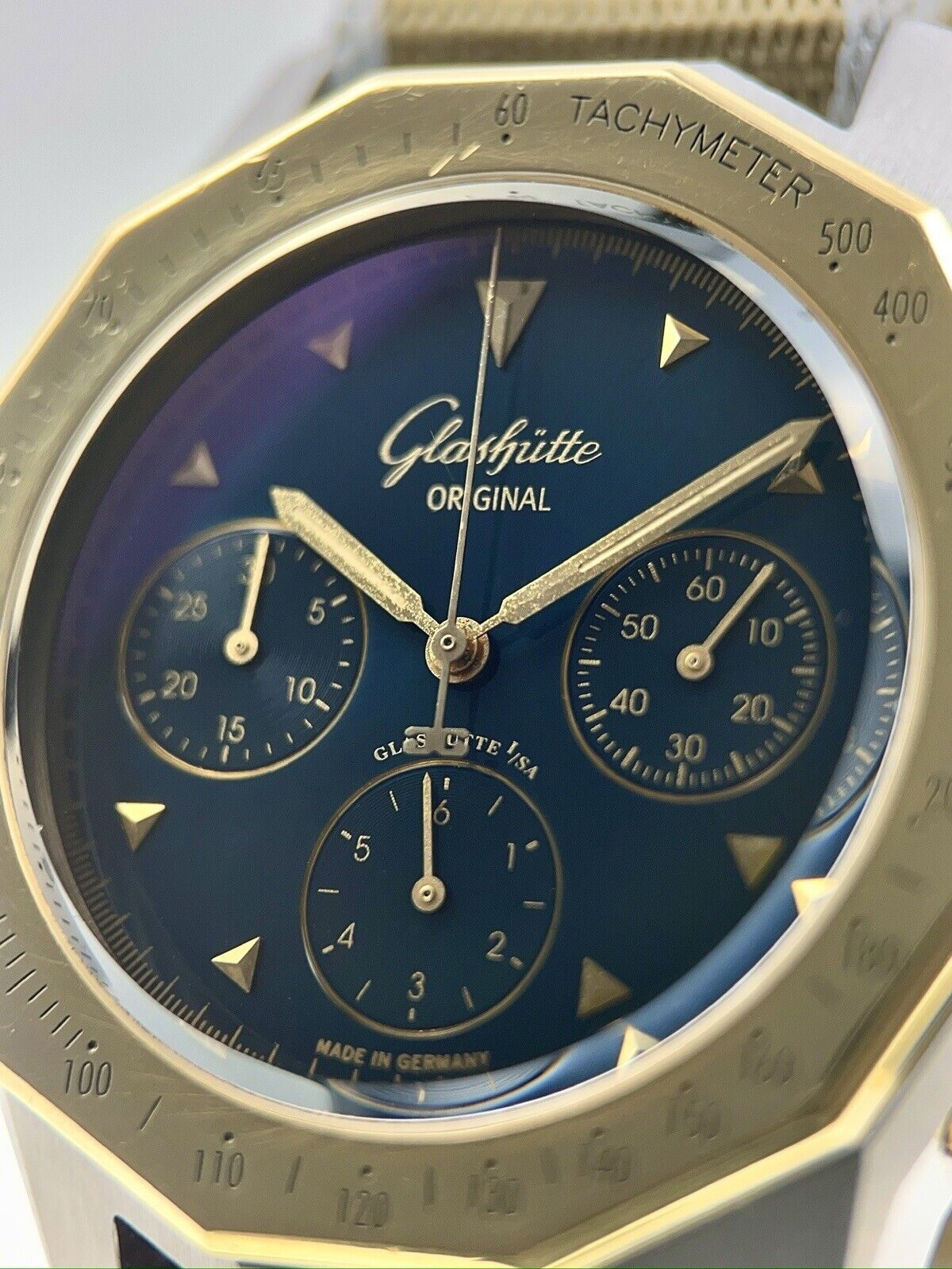 Glashutte Original Sport Chronograph Steel/Gold 41.5mm Automatic Men’s Watch