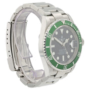 Rolex Submariner “Kermit” Black Dial Stainless Steel 40mm Automatic Mens 16610LV
