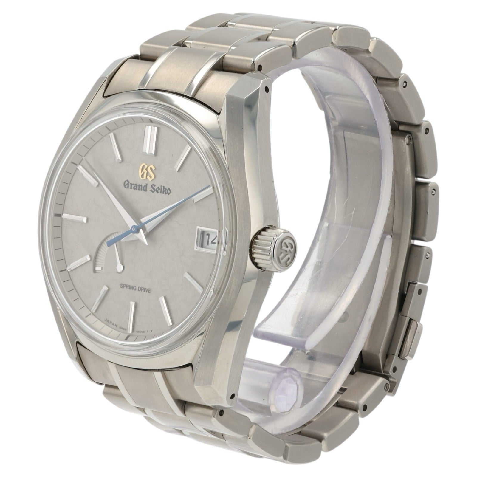 Grand Seiko Heritage Gray Dial Titanium 40mm Automatic Men’s Watch SBGA415