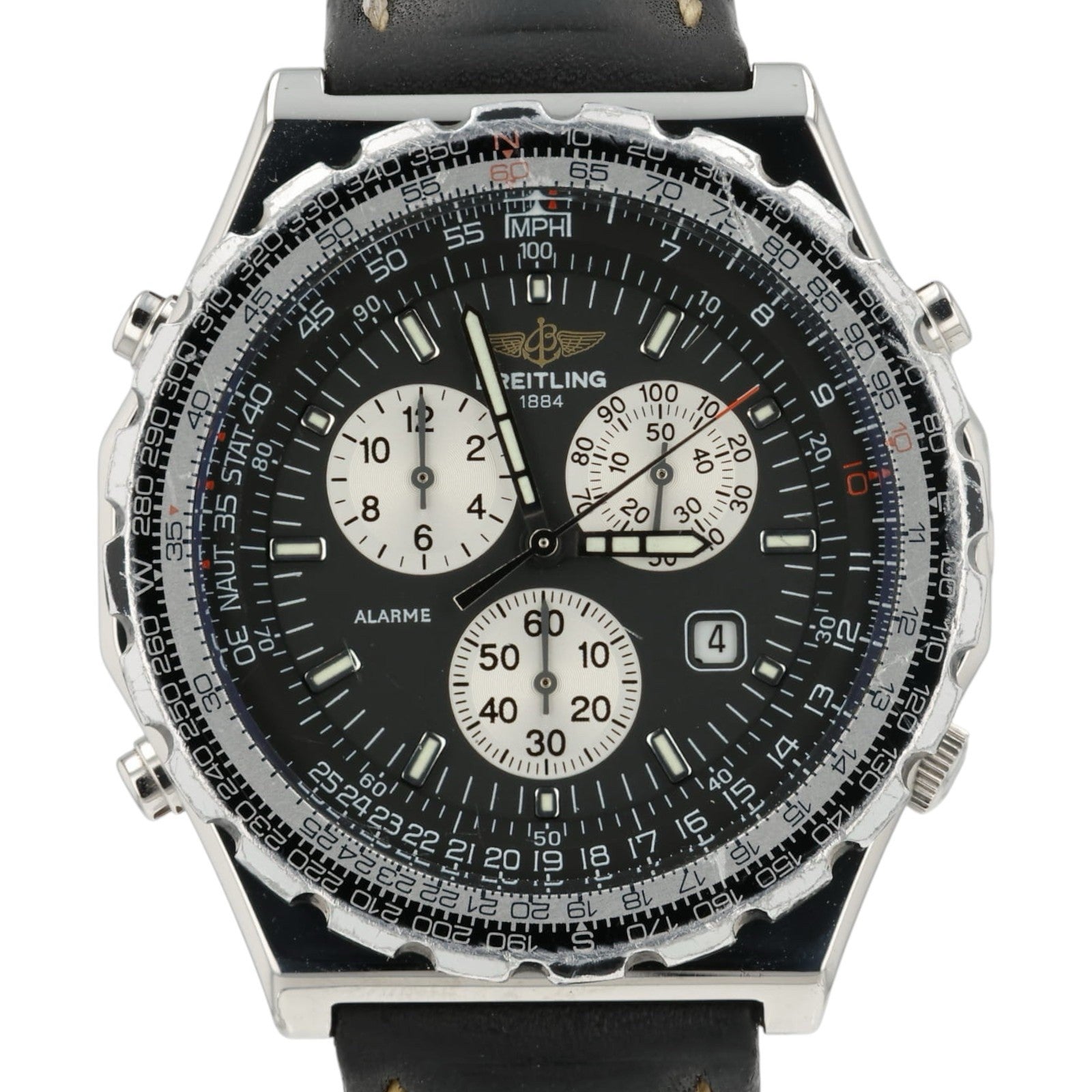 Breitling Navitimer Jupiter Pilot Black Dial Steel 42mm Quartz Men’s A59028