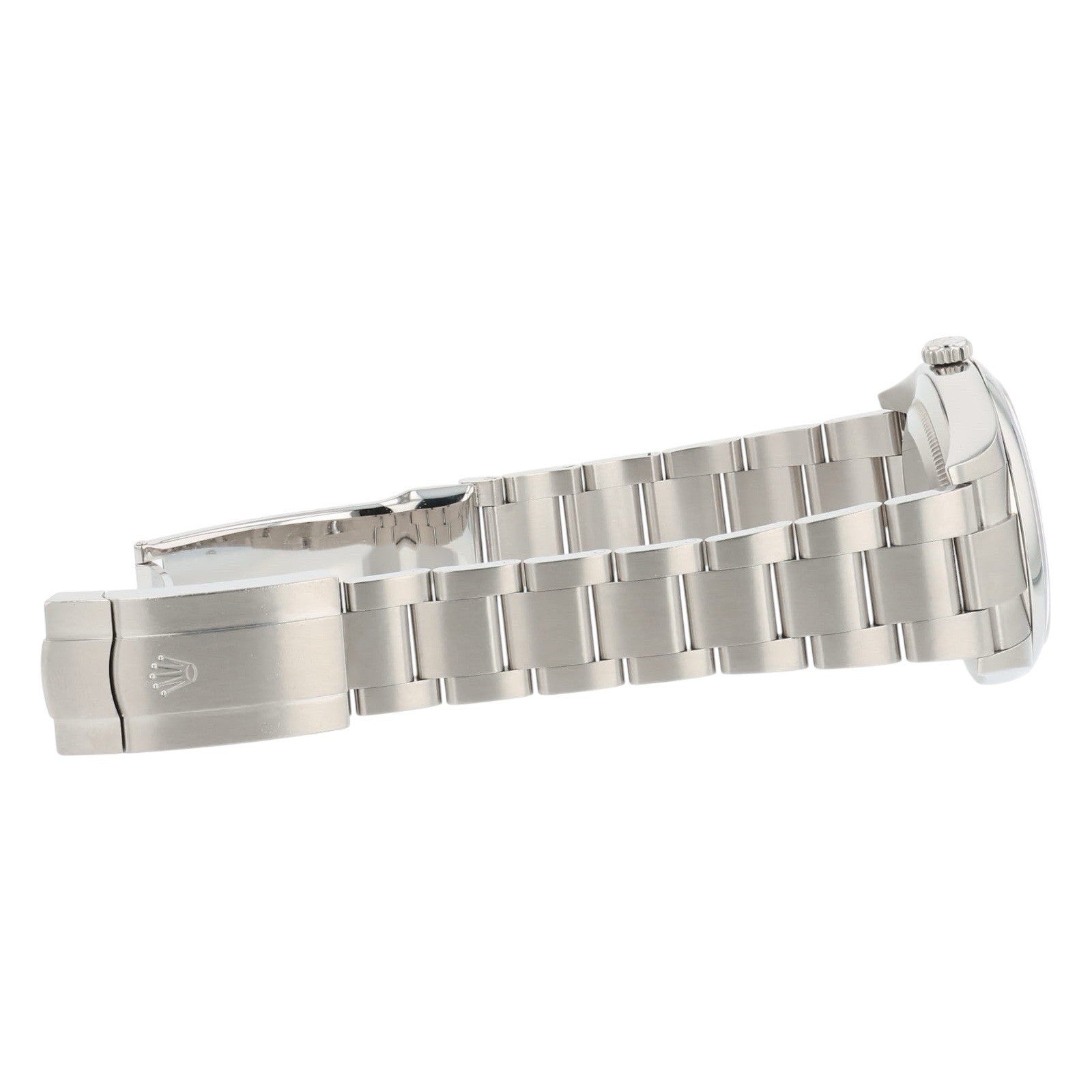Rolex Oyster Perpetual 39 Stainless Steel White Dial 39mm Automatic Mens 114300