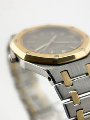 Audemars Piguet Gold & Steel Brown Dial 35mm Quartz Men’s Watch 56023SA
