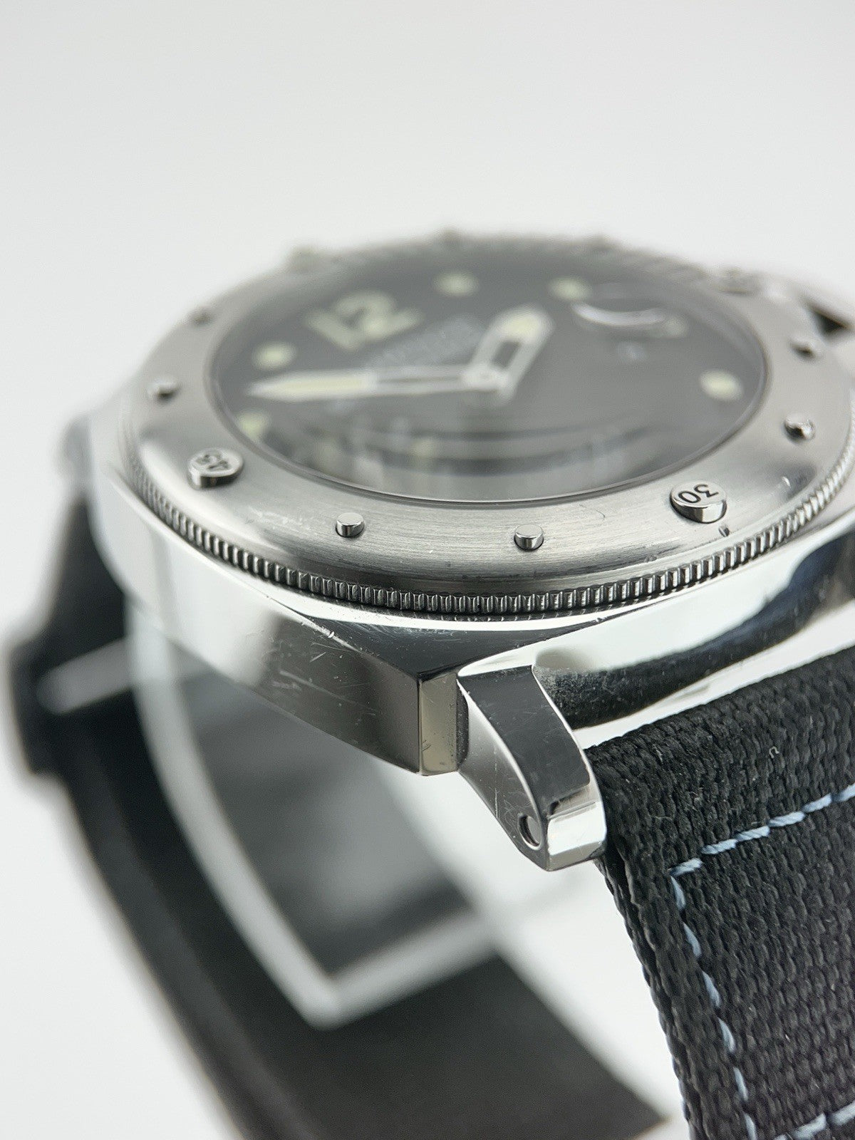 Panerai Luminor Stainless Steel Black Dial 44mm Automatic Men’s Watch PAM00024