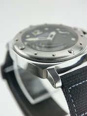Panerai Luminor Stainless Steel Black Dial 44mm Automatic Men’s Watch PAM00024