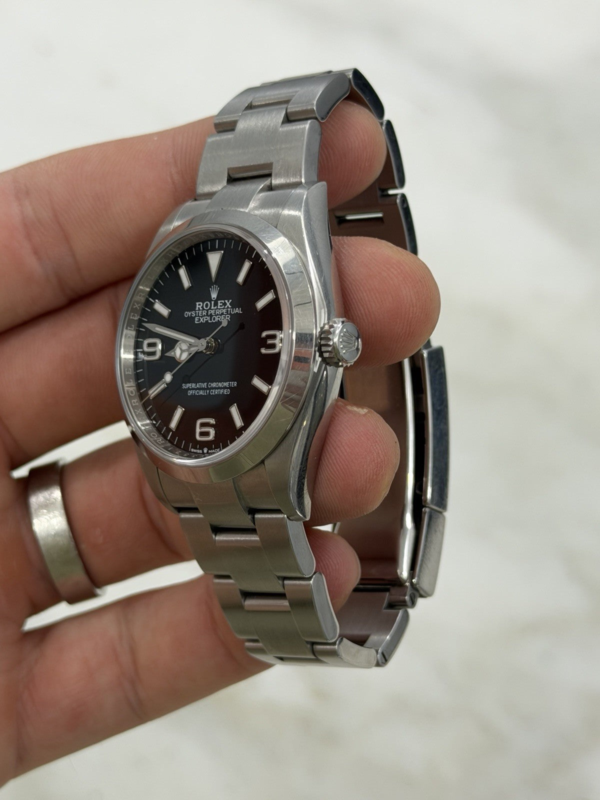 2021 Rolex Explorer Steel Black 36mm Automatic Men’s Watch 124270 - W/ Papers