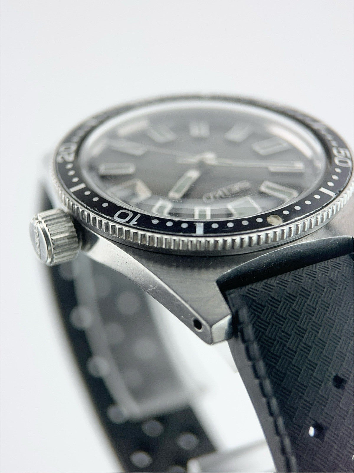 Seiko Stainless Steel Grey Dial 38mm Automatic Movement Mens Watch 6217-8001