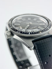 Seiko Stainless Steel Grey Dial 38mm Automatic Movement Mens Watch 6217-8001