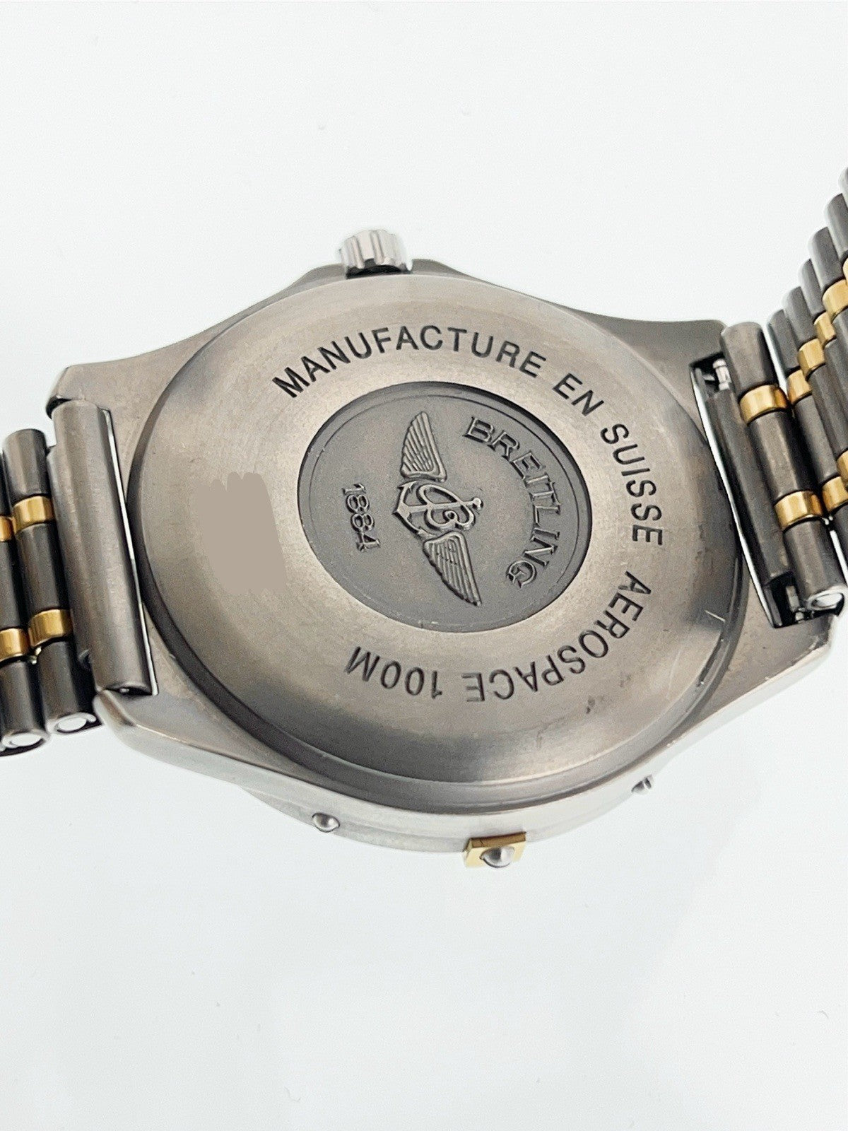 Breitling Aerospace Titanium Grey Dial 40mm Quartz Movement Mens Watch F56062