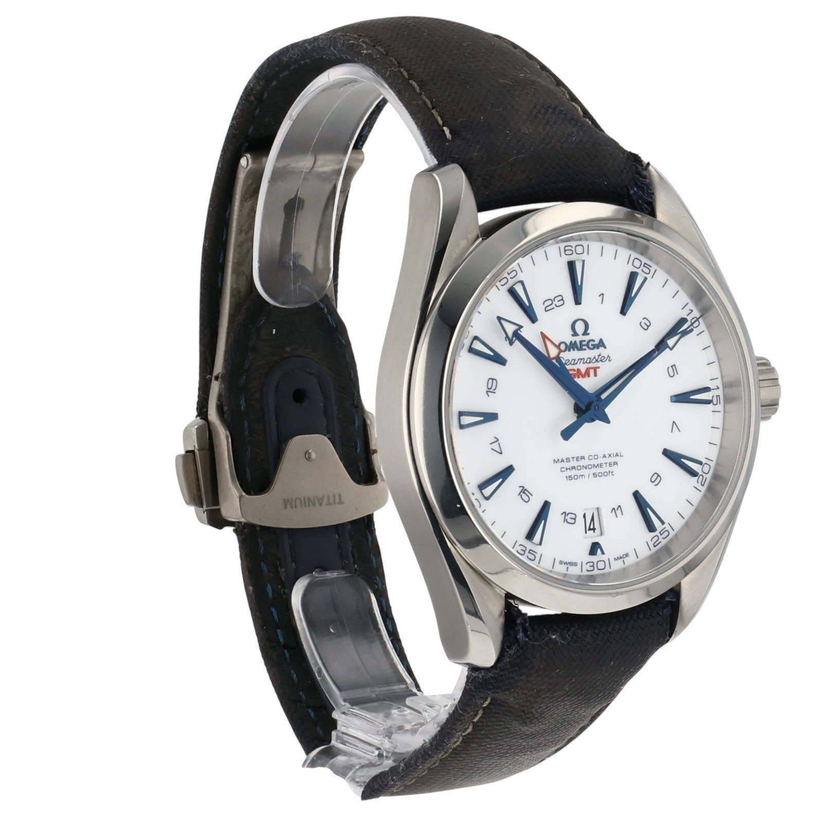 Omega Seamaster GMT Titanium White Dial 43mm Automatic Men’s 231.92.43.22.04.001