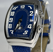 Dubey & Schaldenbrand Sonnerie Blue Dial Automatic GMT Date Swiss Watch - READ