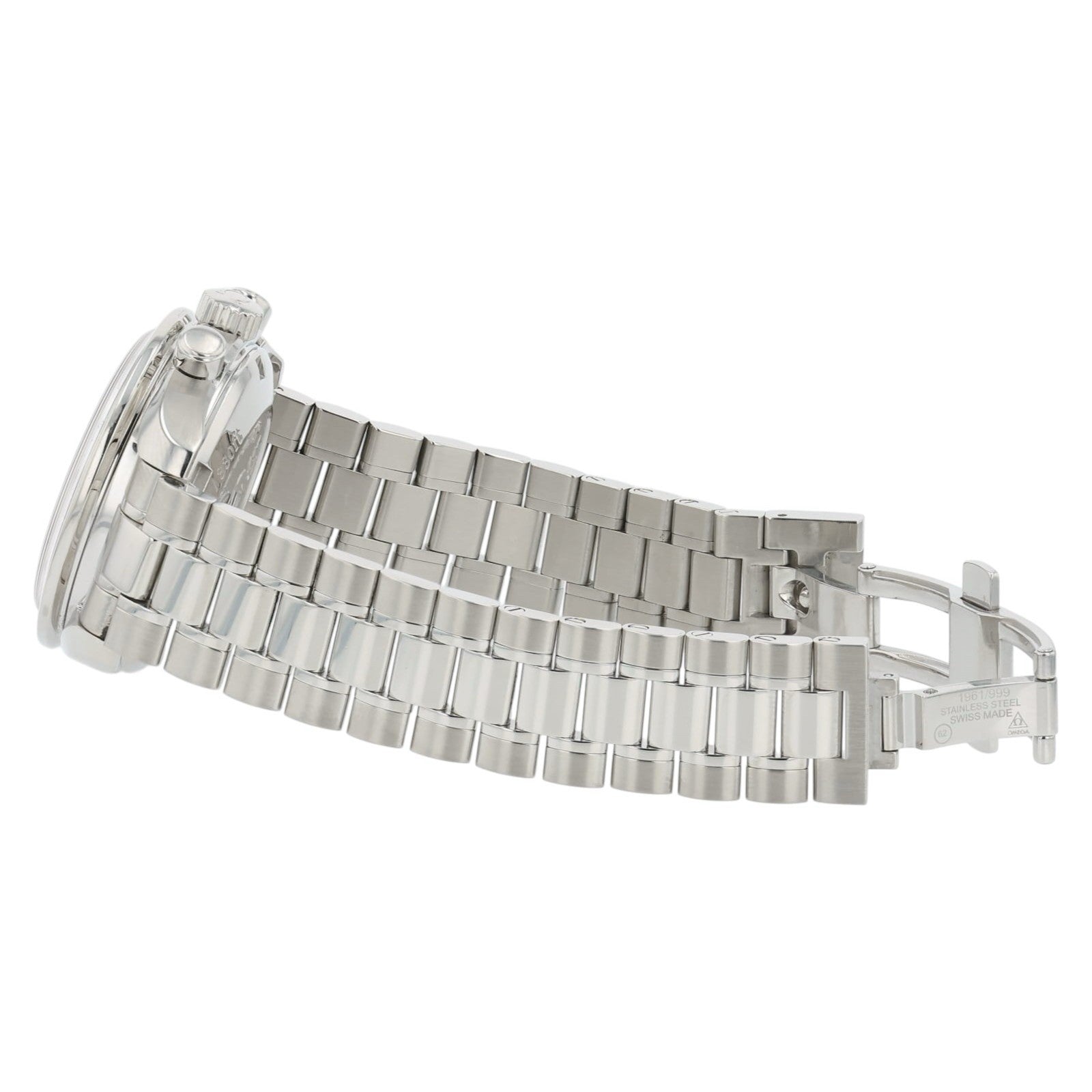 Omega Speedmaster Steel White Dial 38mm Automatic Mens Watch 324.33.38.40.04.001