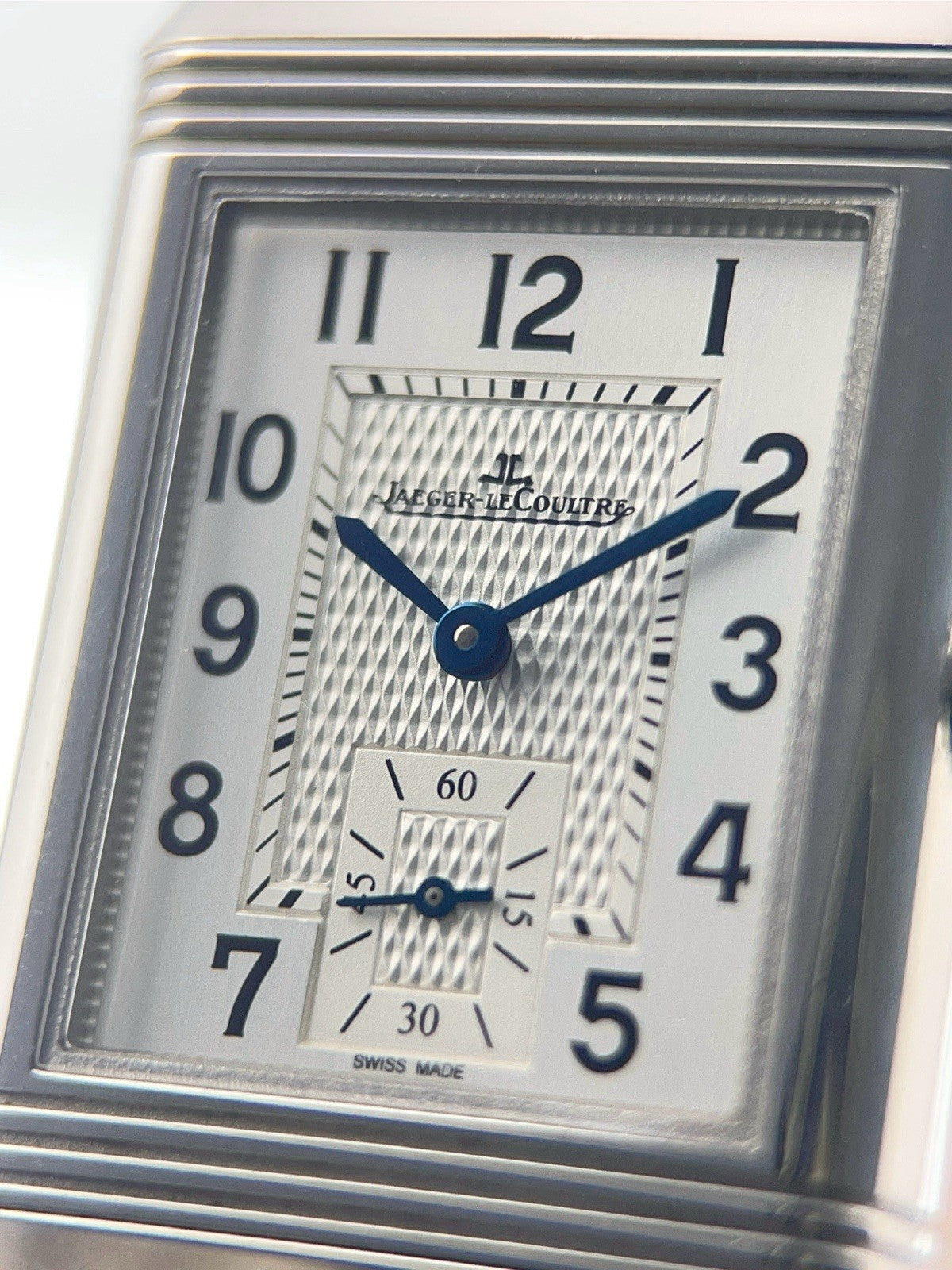 Jaeger-LeCoultre Steel Silver Dial 25mm Manual Wind Men's Watch Q2438522