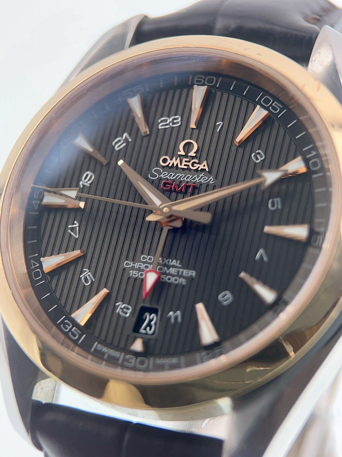 Omega Seamaster Aqua Terra Gold & Steel Gray Dial 43mm Auto 231.23.43.22.06.001