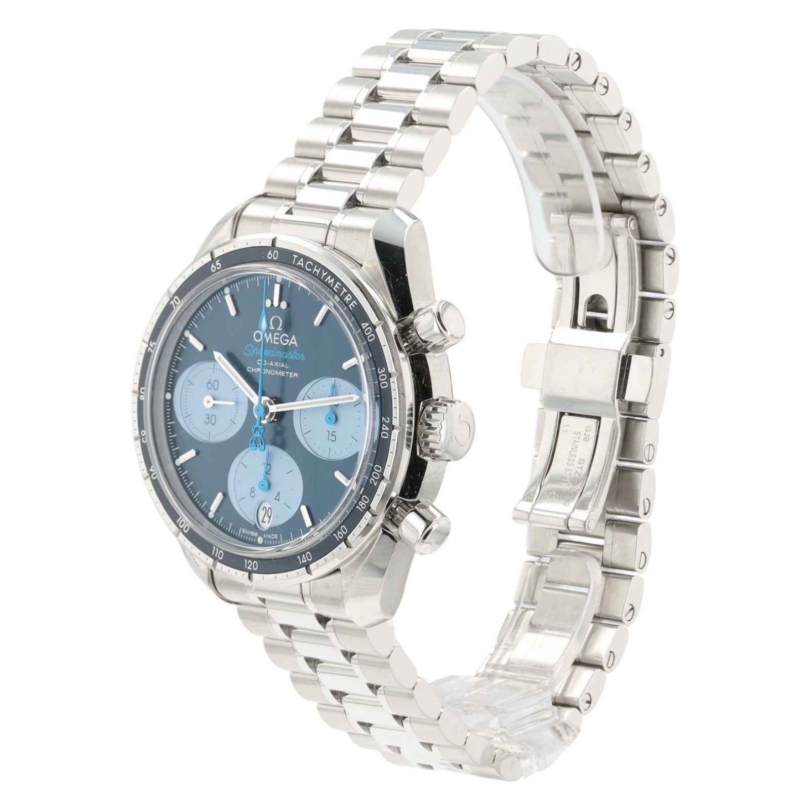 Omega Speedmaster Blue Dial Steel 38mm Automatic Men’s Watch 324.30.38.50.03.002