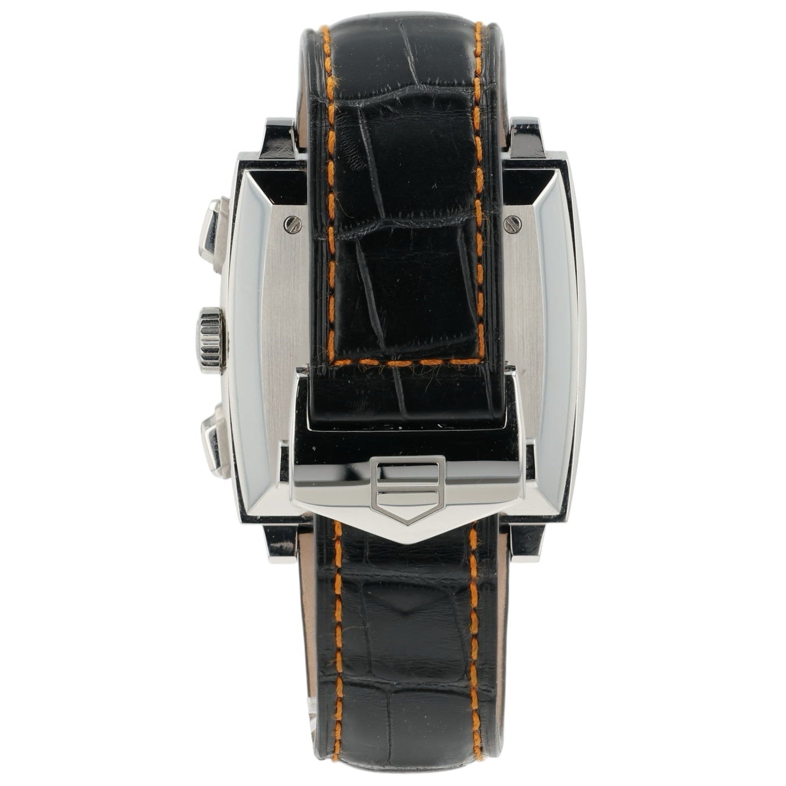 Tag Heuer Monaco Black Dial Stainless Steel 38mm Automatic Men’s Watch CW211A