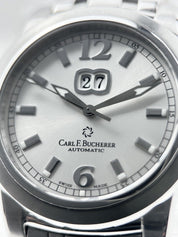 Carl F Bucherer Patravi Stainless Steel Automatic Men's Steel Watch 14580.620