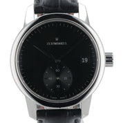 Zeitwinkel 188 Stainless Steel Black Dial 42mm Automatic Movement Men’s 183075