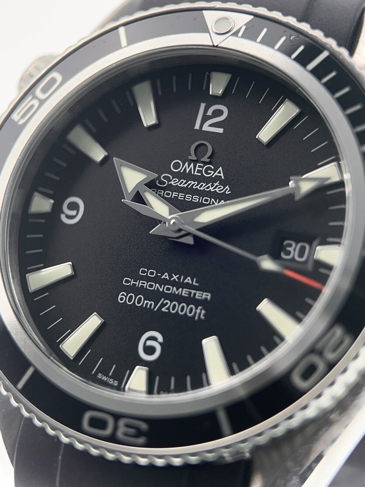 Omega Seamaster Stainless Steel Black Dial 42mm Automatic Men’s Watch 2901.50.91