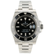 Rolex Submariner Black Dial Stainless Steel 40mm Automatic Mens Watch 116610LN