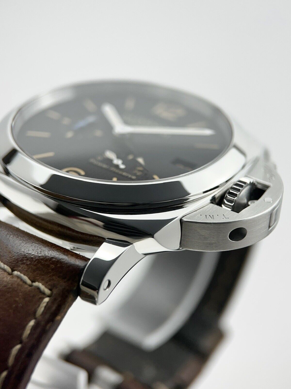 Panerai Luminor 1950 3 Days GMT Power Reserve Mens 42mm Watch Ref- PAM01537