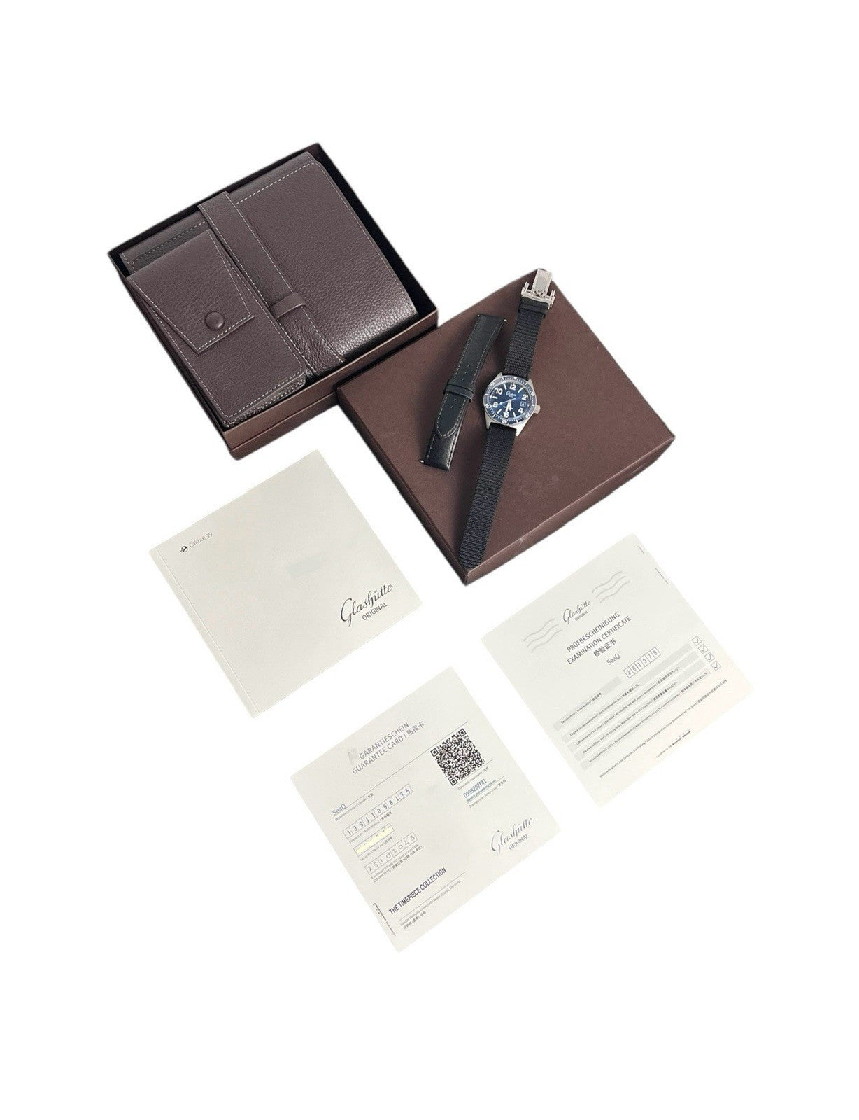 Glashutte Original SeaQ Steel Blue Dial 39.5mm Automatic Men’s 1-39-11-09-81-34