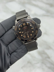 Omega Seamaster NTTD James Bond 007 “No Time To Die” Watch 210.90.42.20.01.001
