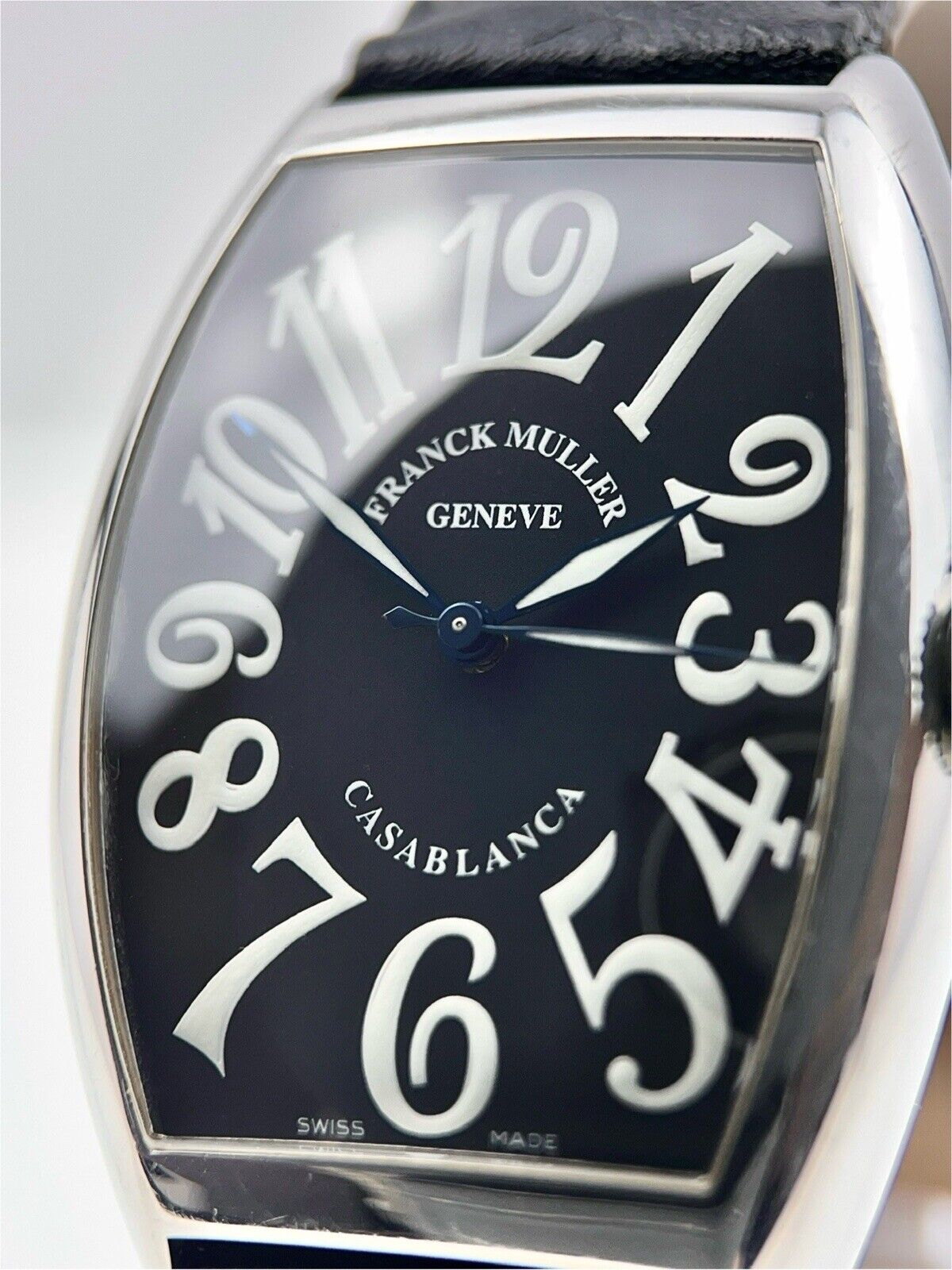 Franck Muller Casablanca Stainless Steel Black Automatic Men’s Watch 5850