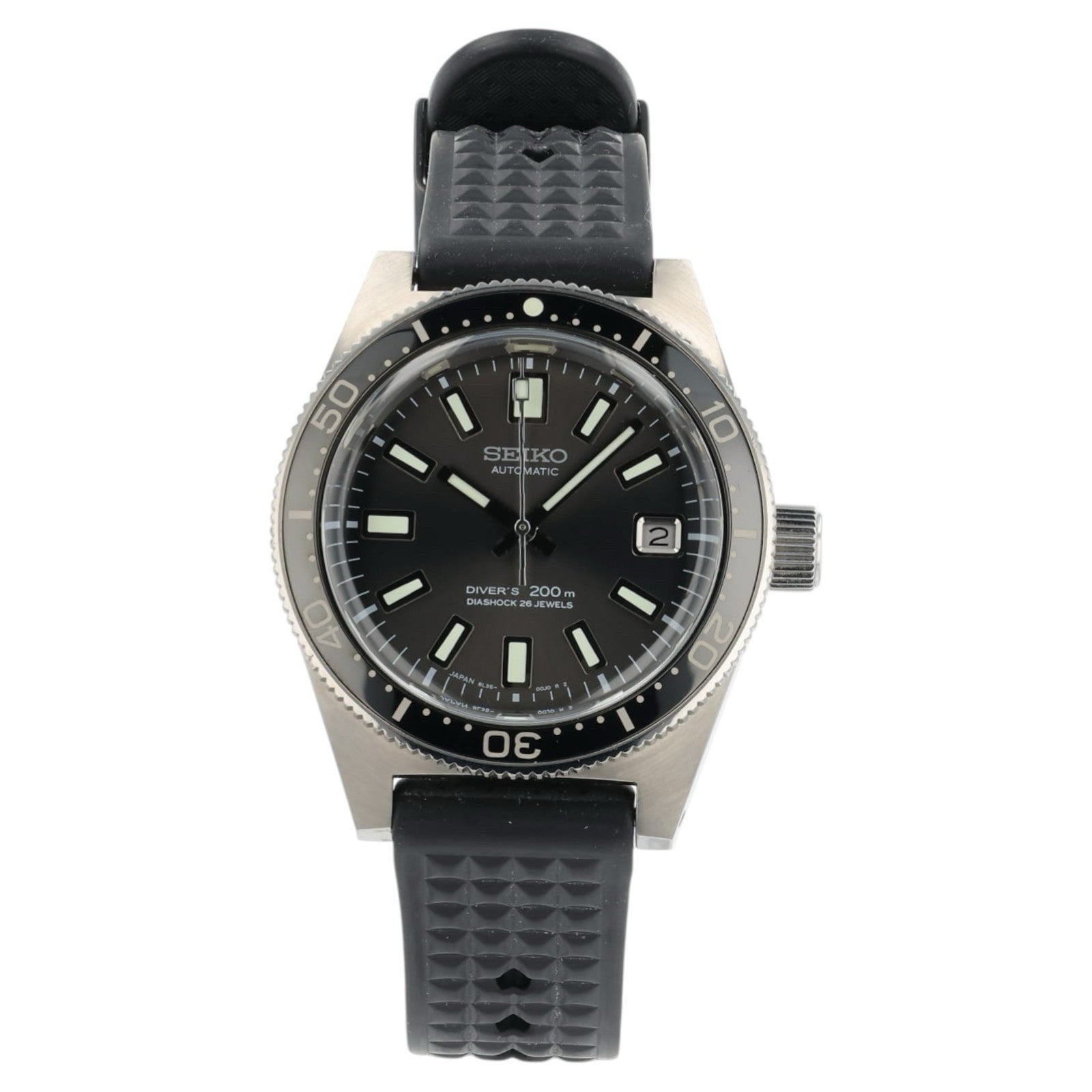 Seiko Prospex Diver Black Dial Stainless Steel 40mm Automatic Men’s Watch SLA017