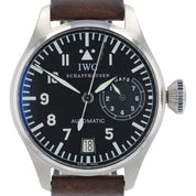IWC Big Pilot Stainless Steel Black Dial 46mm Automatic Men’s Watch IW500201