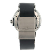 Ulysse Nardin Marine Stainless Steel Black Dial 43mm Automatic Mens Watch 263-67