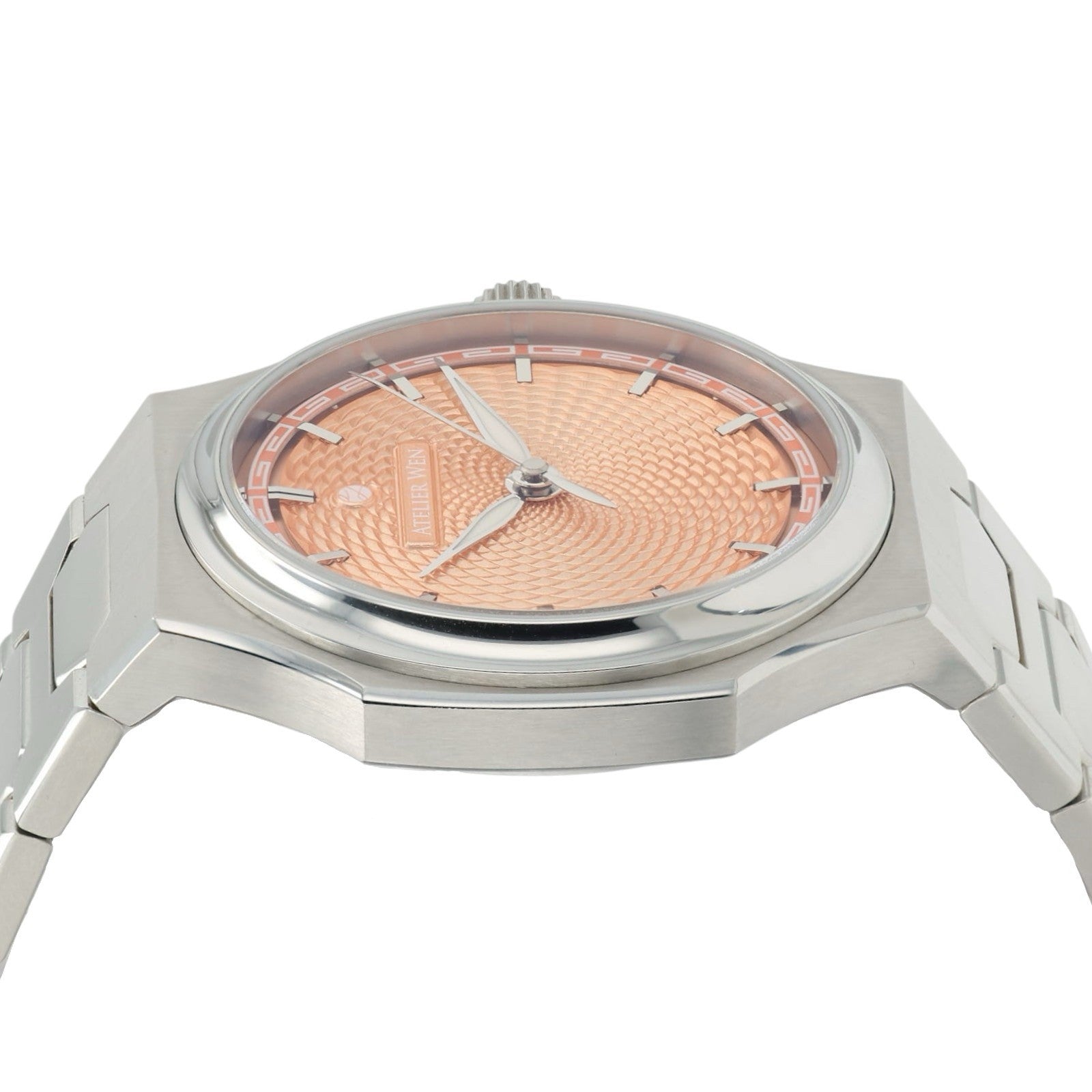 Atelier Wen Salmon Perception Dial Stainless Steel 40mm Automatic Men’s Watch